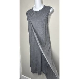 T by Alexander‎ Wang T-shirt Tank Jersey Dress Gray ~ S